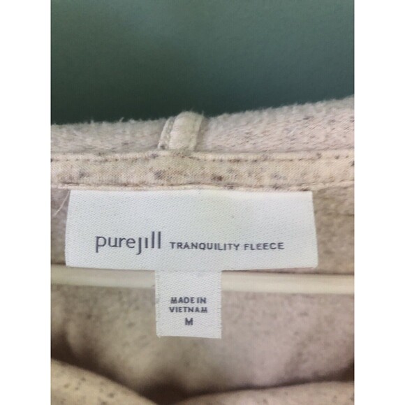 Pure Jill Size M  Tranquility Fleece Hoodie Pullover - Picture 3 of 5